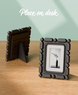 Easy Print Photo Frame Kumo for 50x70mm Images 3d model