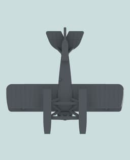 1:144 Ansaldo Baby 3d model