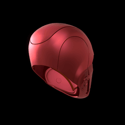 Red Hood Helmet From Teen Titans 3d model