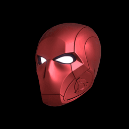 Red Hood Helmet From Teen Titans 3d model