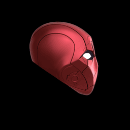 Red Hood Helmet From Teen Titans 3d model