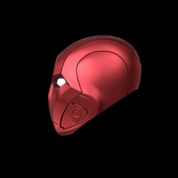 Red Hood Helmet From Teen Titans 3d model