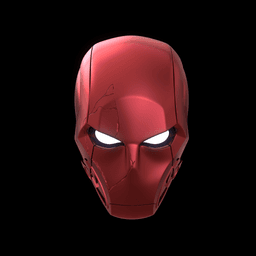 Red Hood Helmet From Teen Titans 3d model