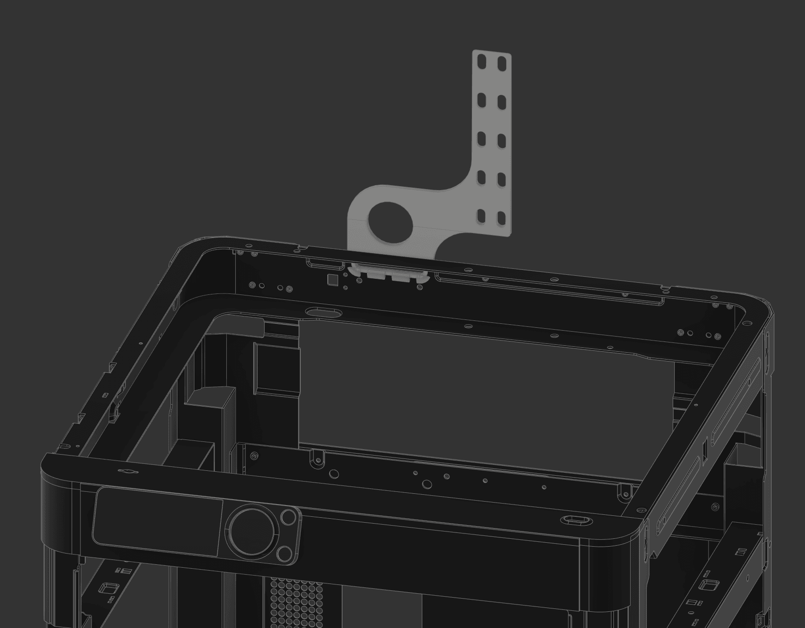 Bambu P1P Filament Guide 3d model