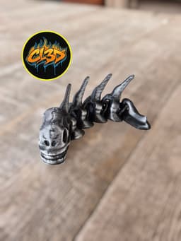 Xenomorph Snake Miniature 3d model