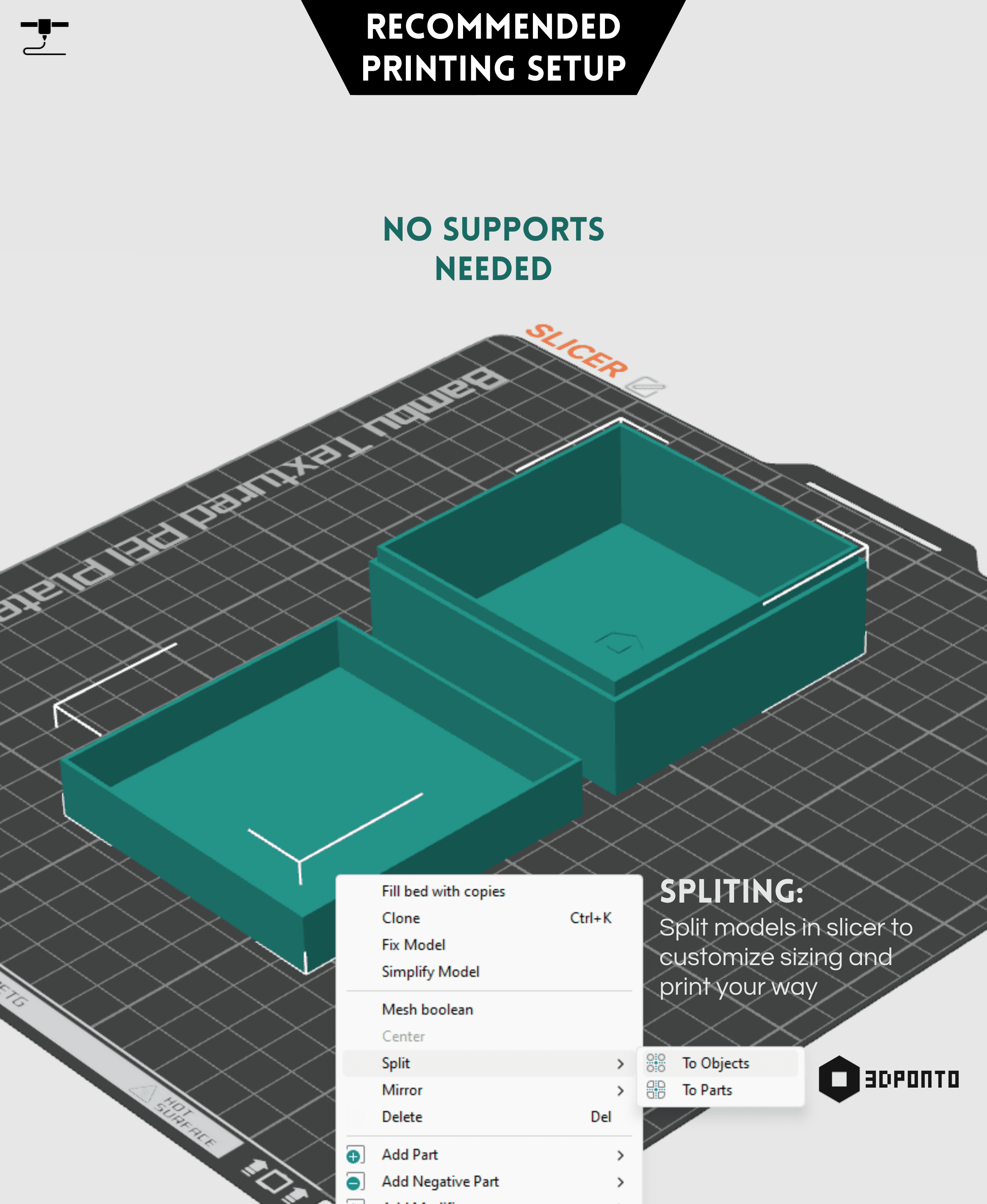 Box Container Set 3d model