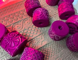 Texture Rollers โ Renaissance Patterns 3d model