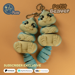 Petit Beaver 3d model
