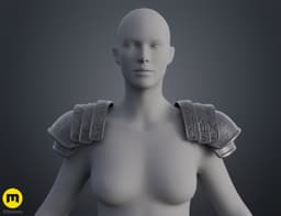 Astrid Iron Armor - How To Train Your Dragon 3d model