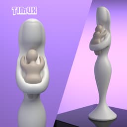 MOTHER AND SON SCULPTURE 3d model
