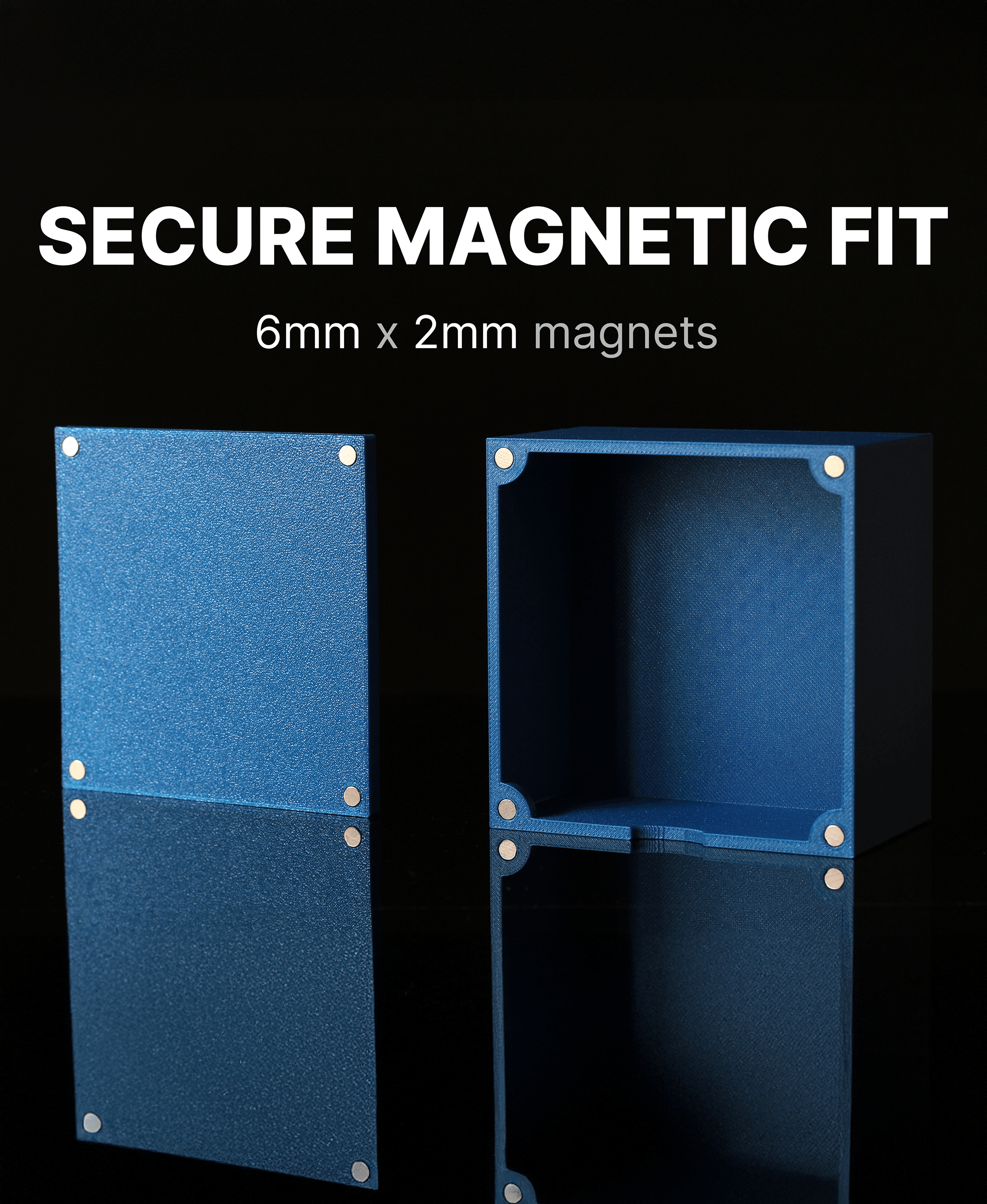 Brick Storage - Magnetic, Modular Storage System 3d model
