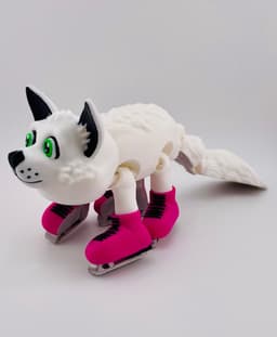 Fox Ice Skate Flexi 3d model