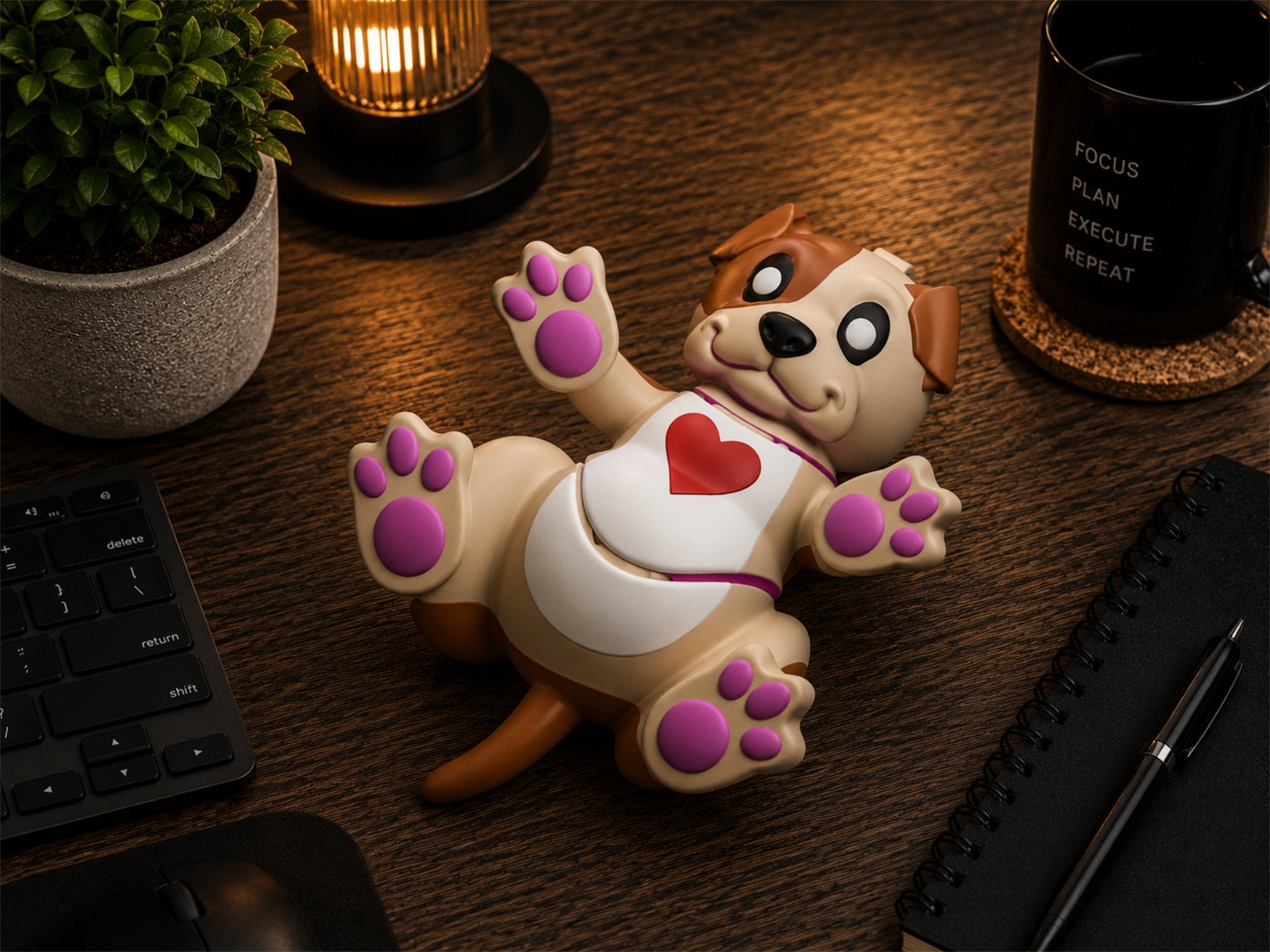 Brutus the Bulldog 3d model