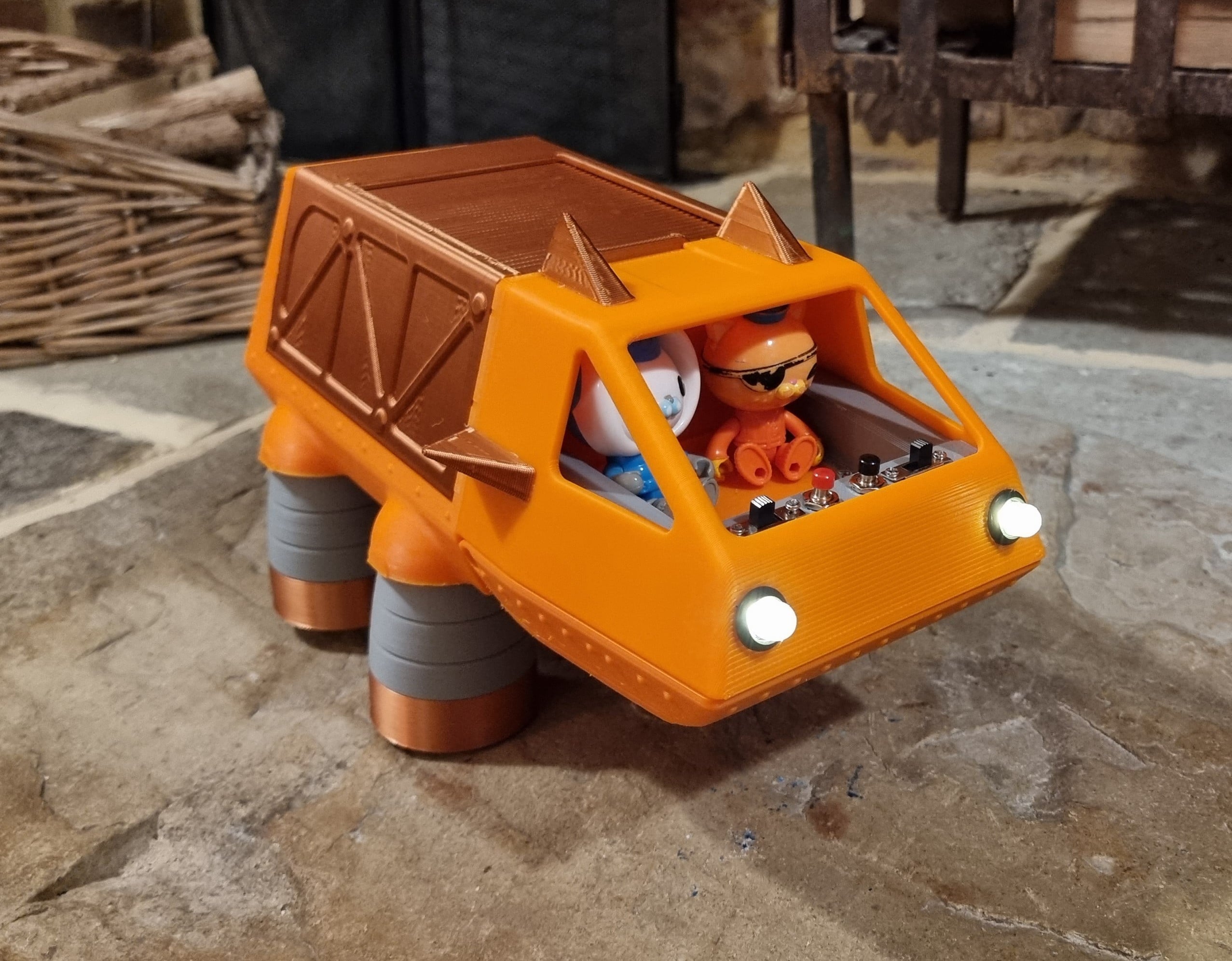 Octonauts Gup-G 3d model