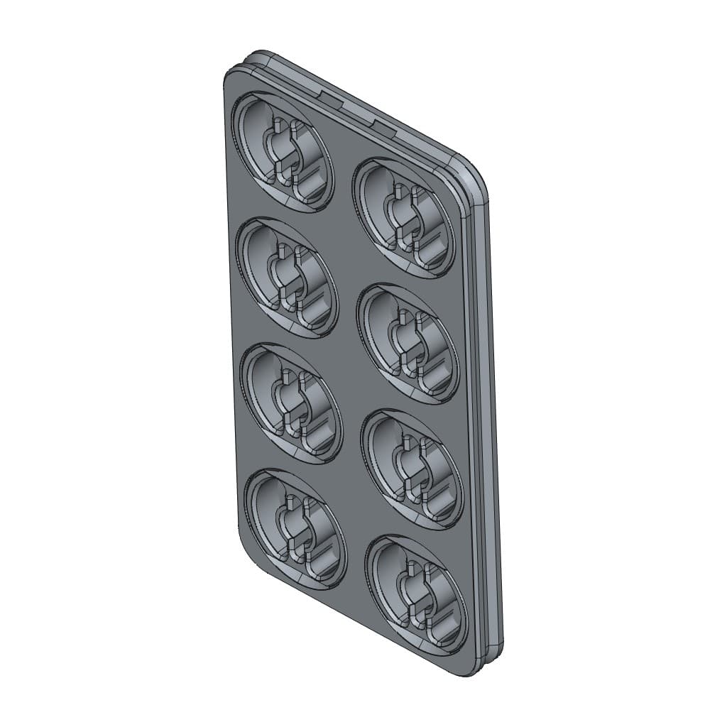 D-LOCK_PANEL.2X4-L 3d model