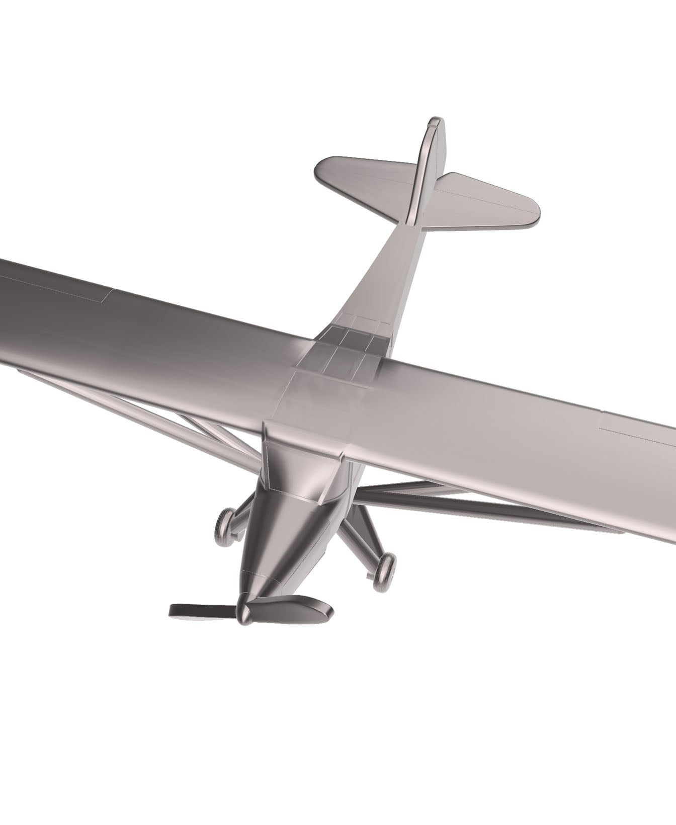 Taylorcraft Auster 3d model