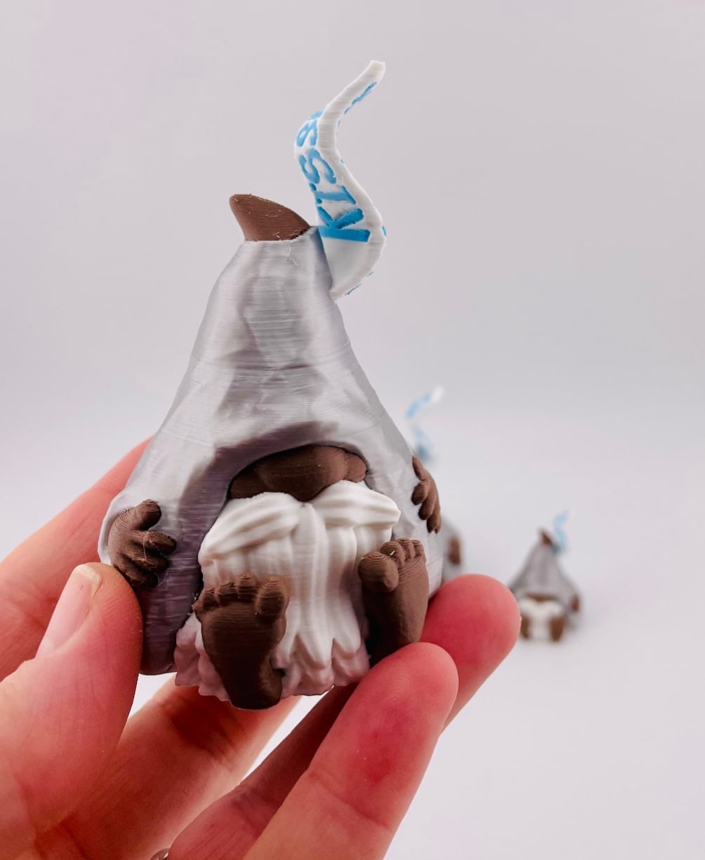 Chocolate Kiss Gnome 3d model
