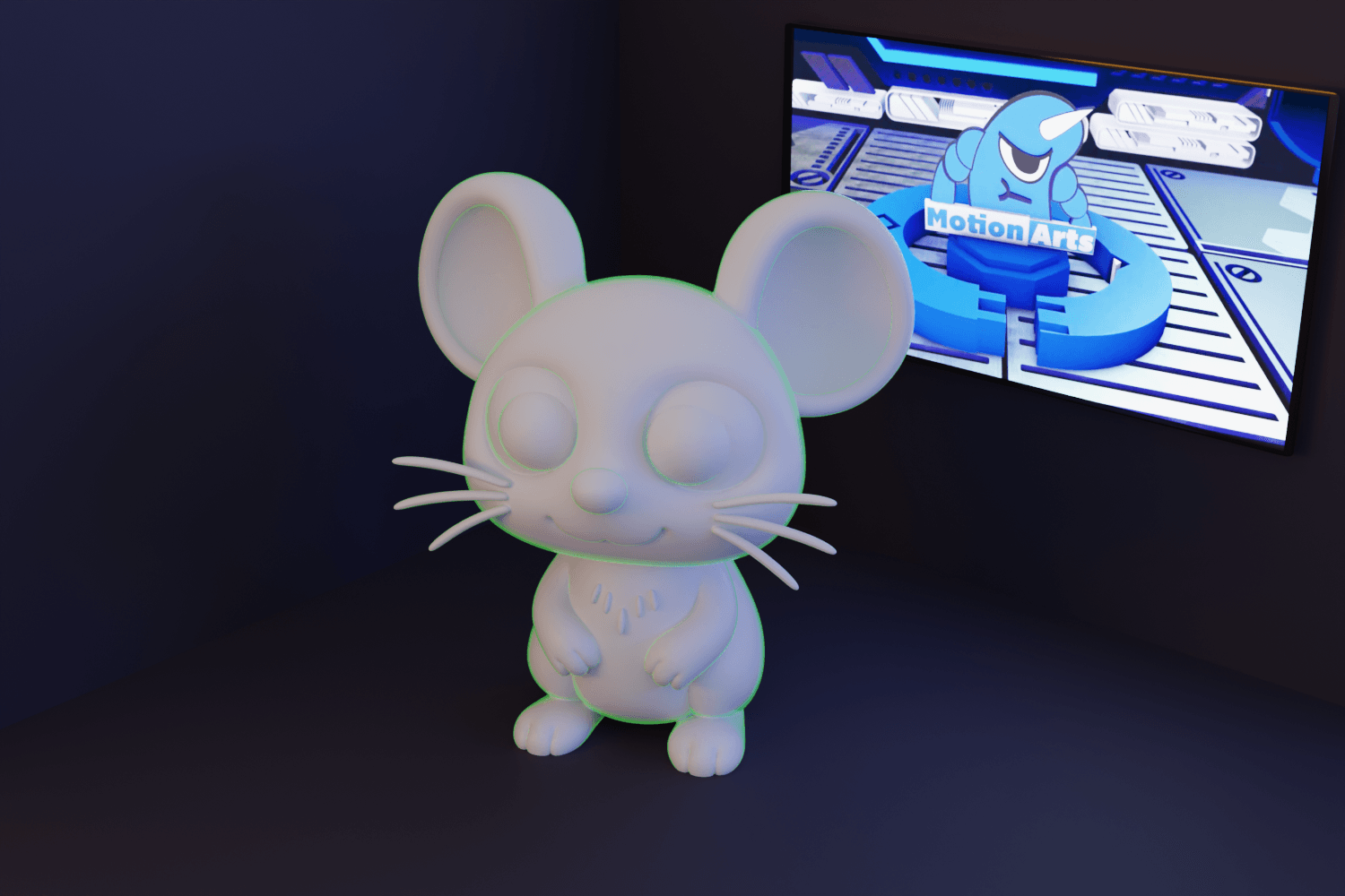 Ratinho cartoon.stl 3d model