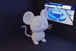 Ratinho cartoon.stl 3d model