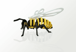 Bee Puzzle kit 3d model