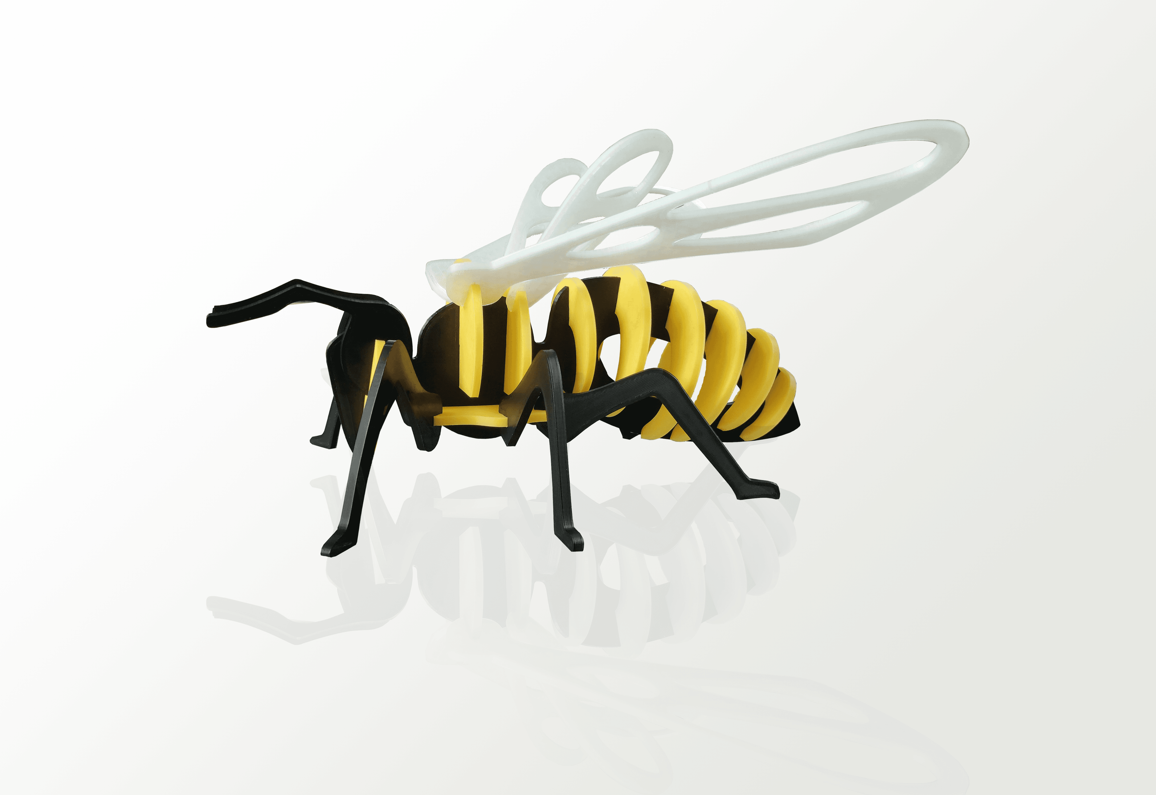 Bee Puzzle kit 3d model