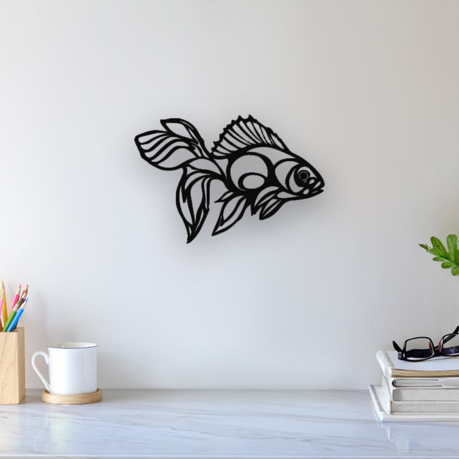 Fish Wall Art 3d model