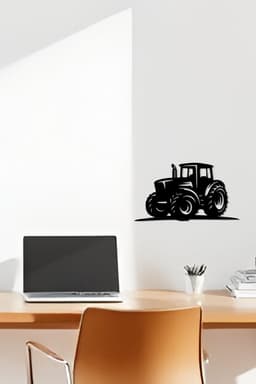 Tractor Wall Art, Wall Decor, Home Decor 3d model