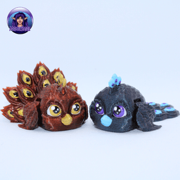 Peacock Puffling - Exclusive Model 3d model
