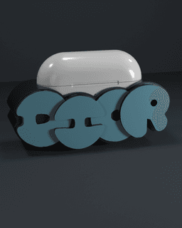 #1 Dior Airpods Pro 1/2 case 3d model