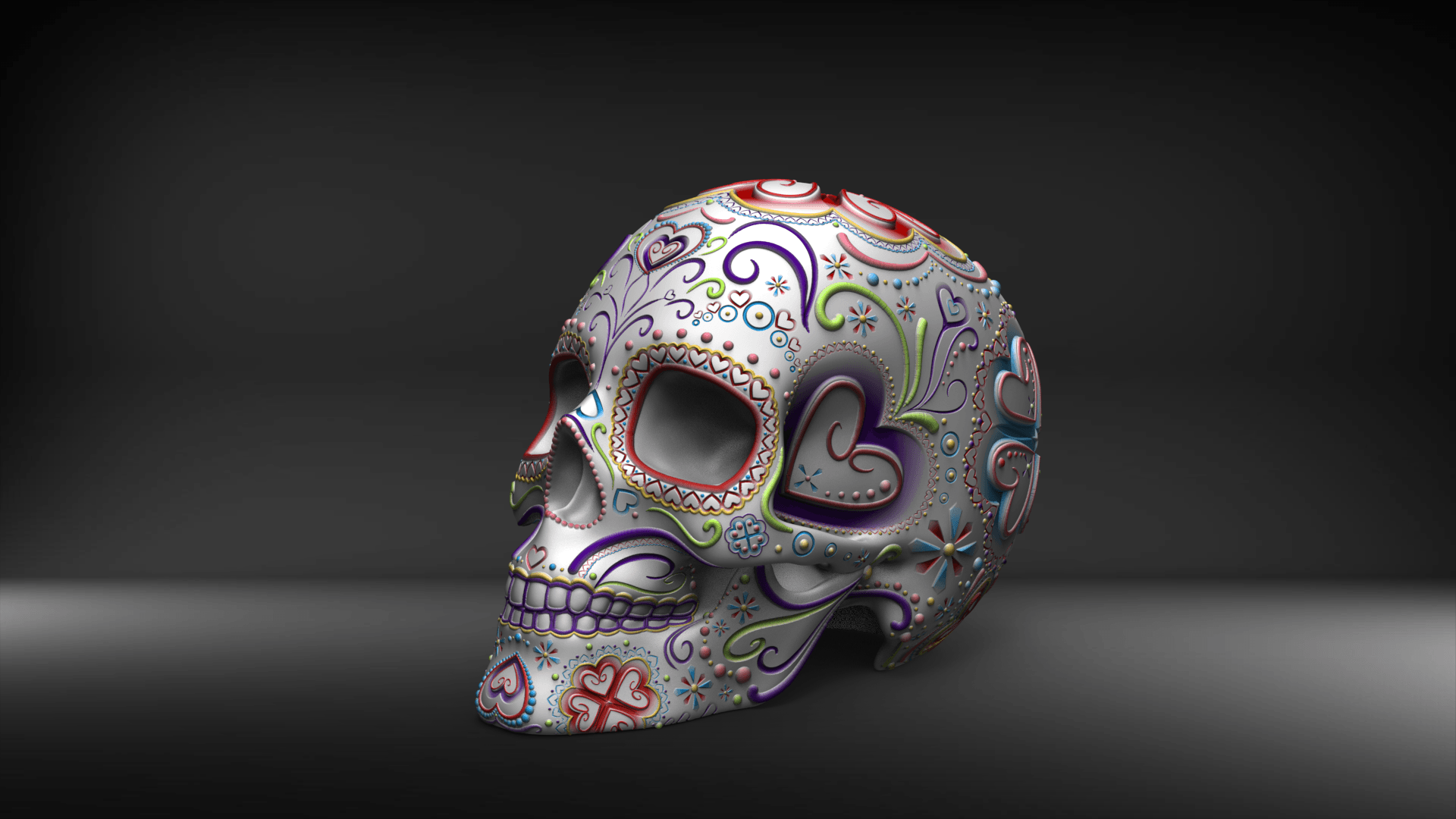 Sugar Skull 3d model