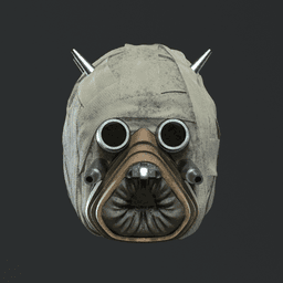 Tusken Raider Helmet 3d model