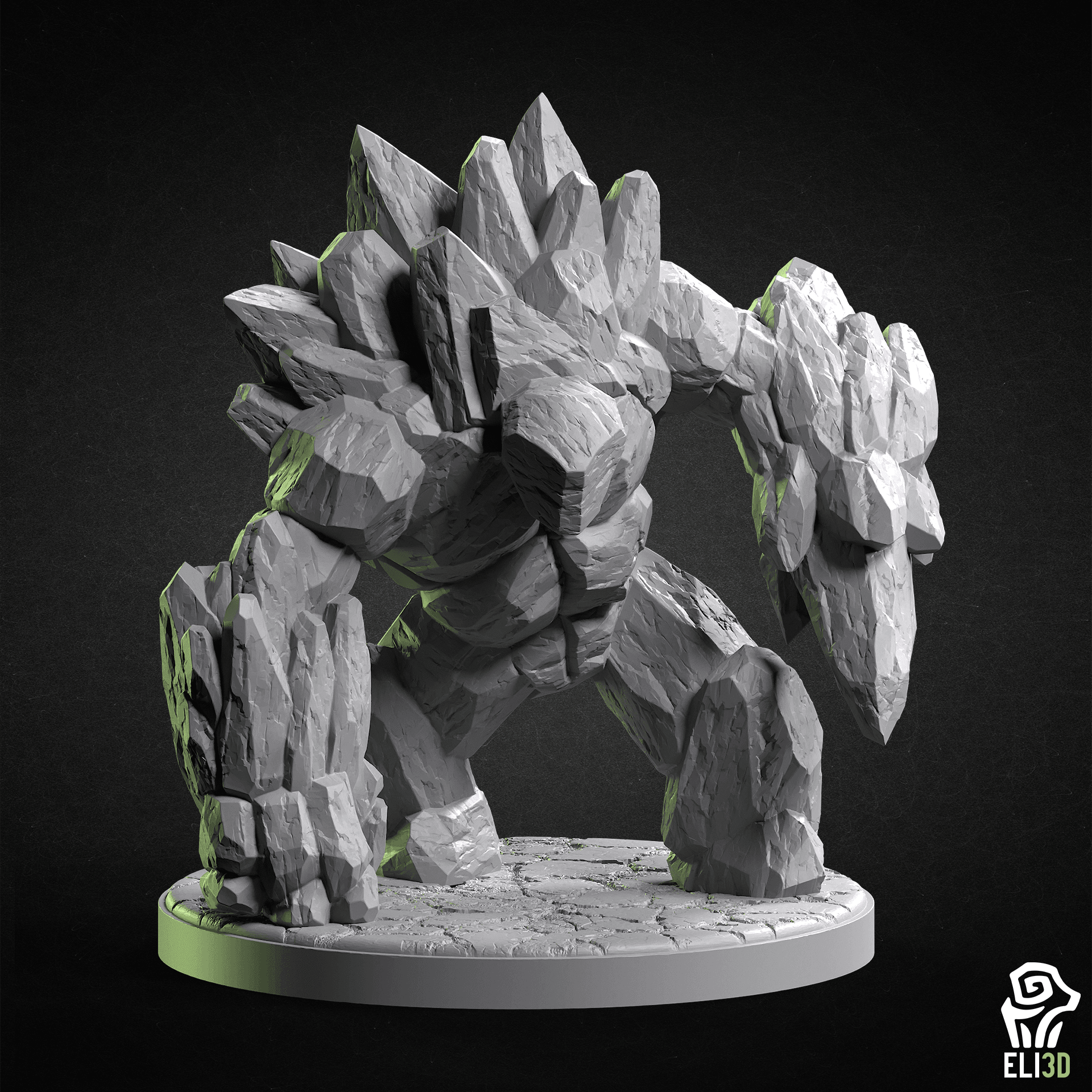 Stone Golems 3d model