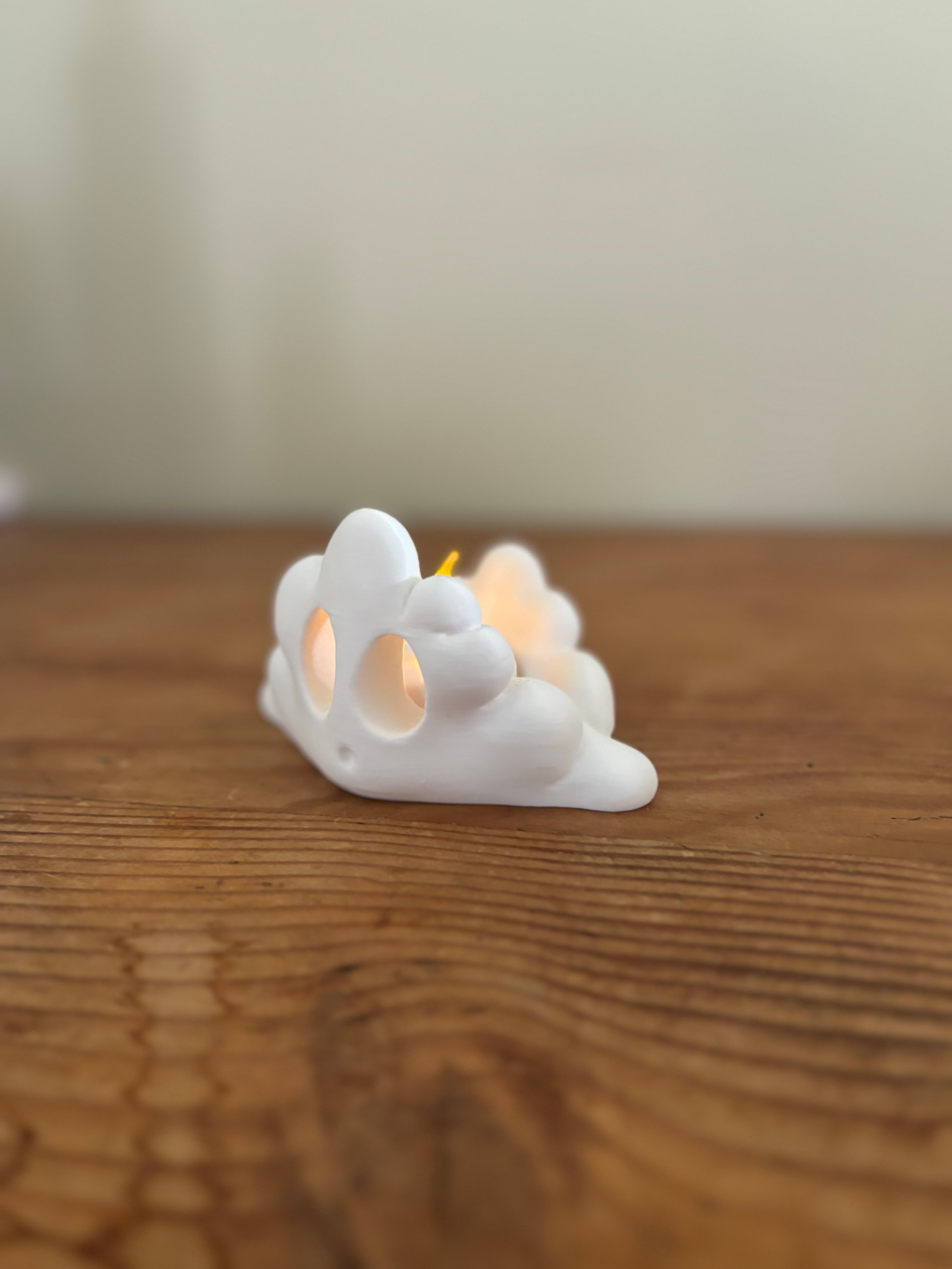 Cloud candle 3d model