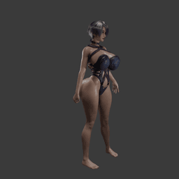 Curvy Ivy Valentine 3d model