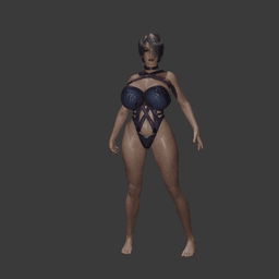 Curvy Ivy Valentine 3d model