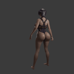 Curvy Ivy Valentine 3d model