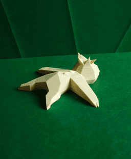 Slakoth Low Poly Pokemon 3d model