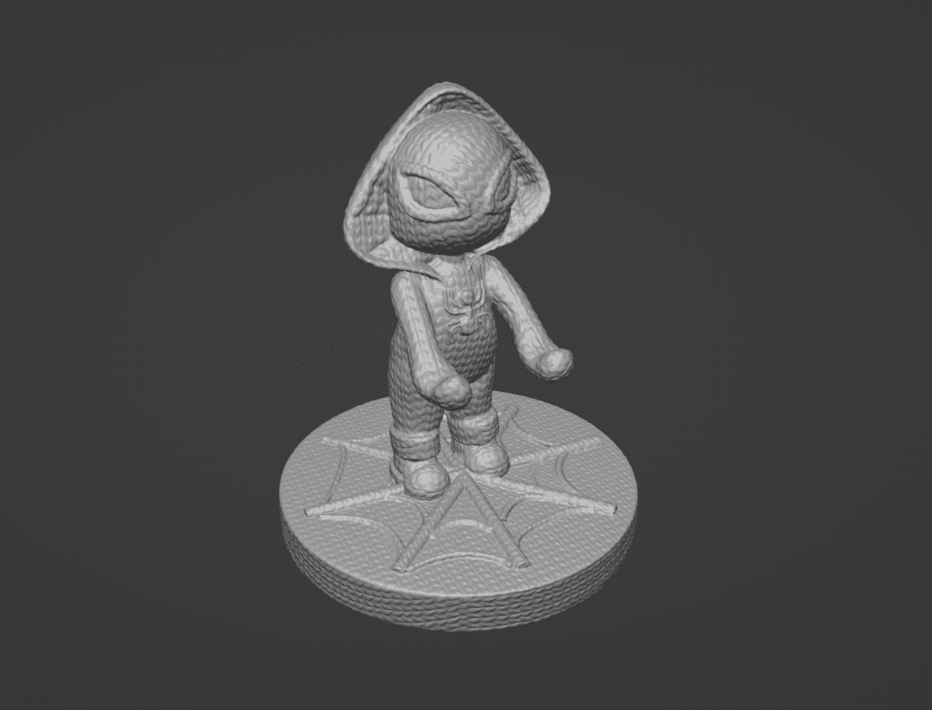 JOYSTICK HOLDER SPIDER-GWEN CHIBI 3d model