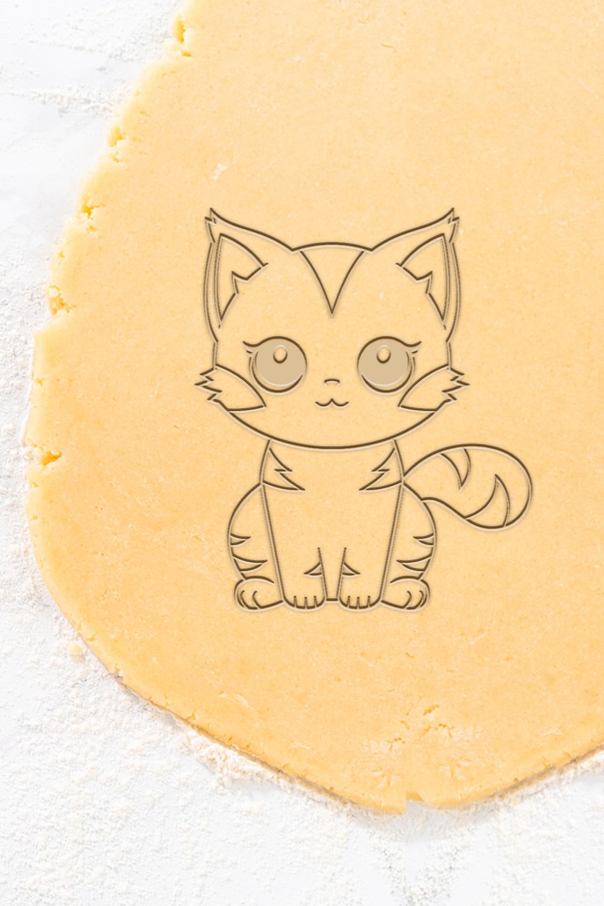 Baby Tiger Cookie Cutter, Biscuit Cutter 3d model