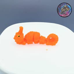 nano flexi seahorse 3d model
