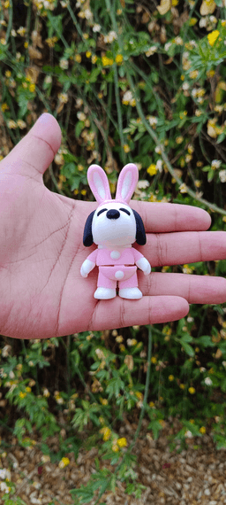 Flexi Snoopy - Easter Edition 3d model
