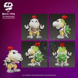 Boney Jr Princess Stealer 3D Printer STL file 3d model