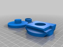 Panorama Magnet Rotator Sigma 8mm lens second version 3d model
