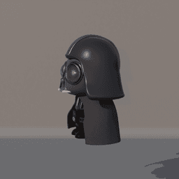 Cute Darth Vader 3d model