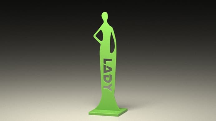 ladyv1.stl 3d model