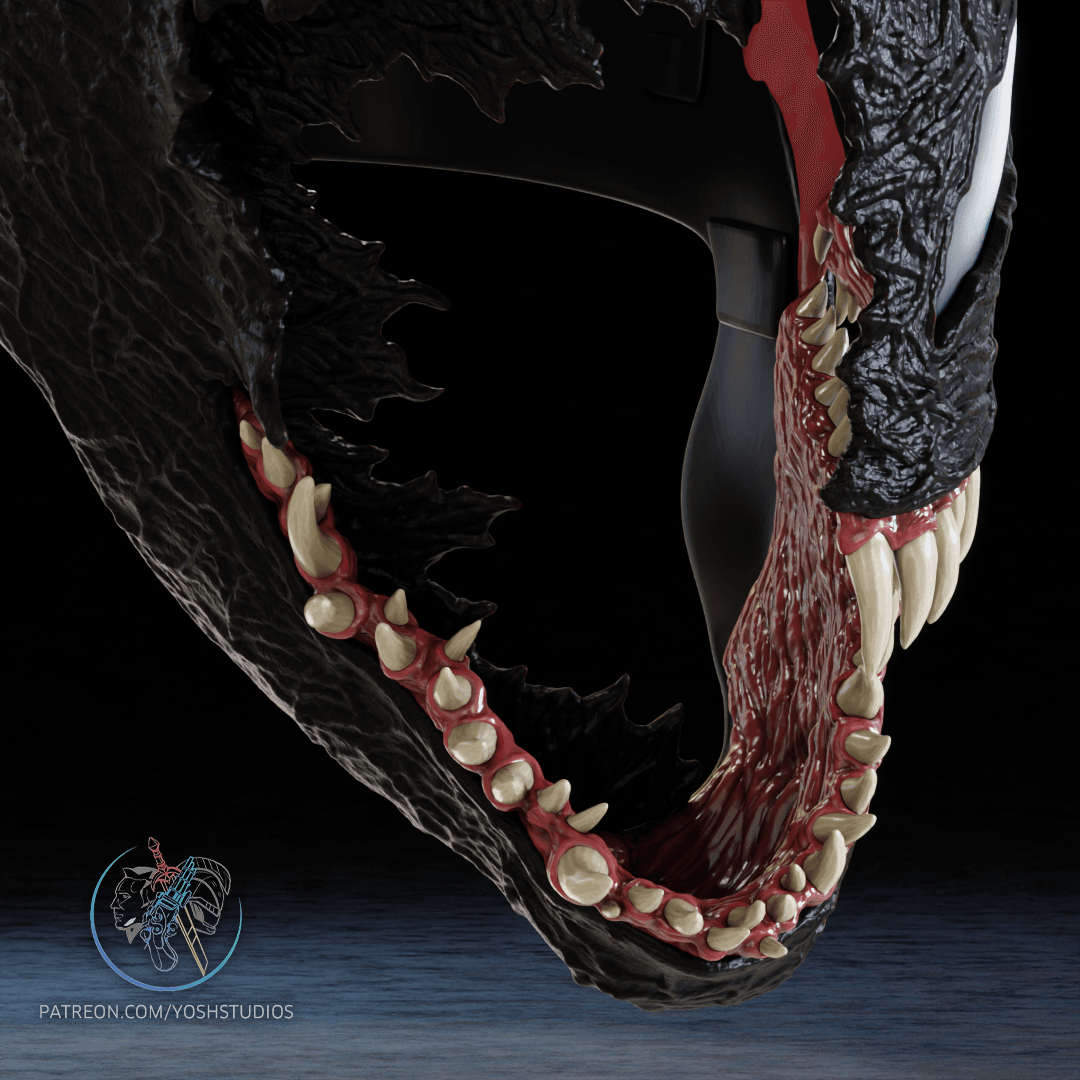 Venom Movie Mask Bundle 3D Printer File STL 3d model