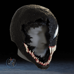 Venom Movie Mask Bundle 3D Printer File STL 3d model