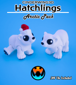 Polar Bear - Hatchling 3d model