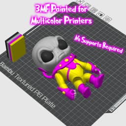 Grumpy Face 3d model