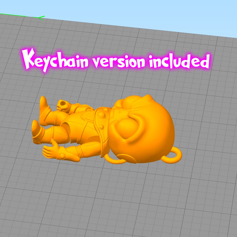 Grumpy Face 3d model